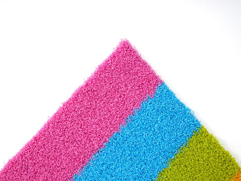 MF Infill-Free turf structure showing high density monofilament and thatch layer